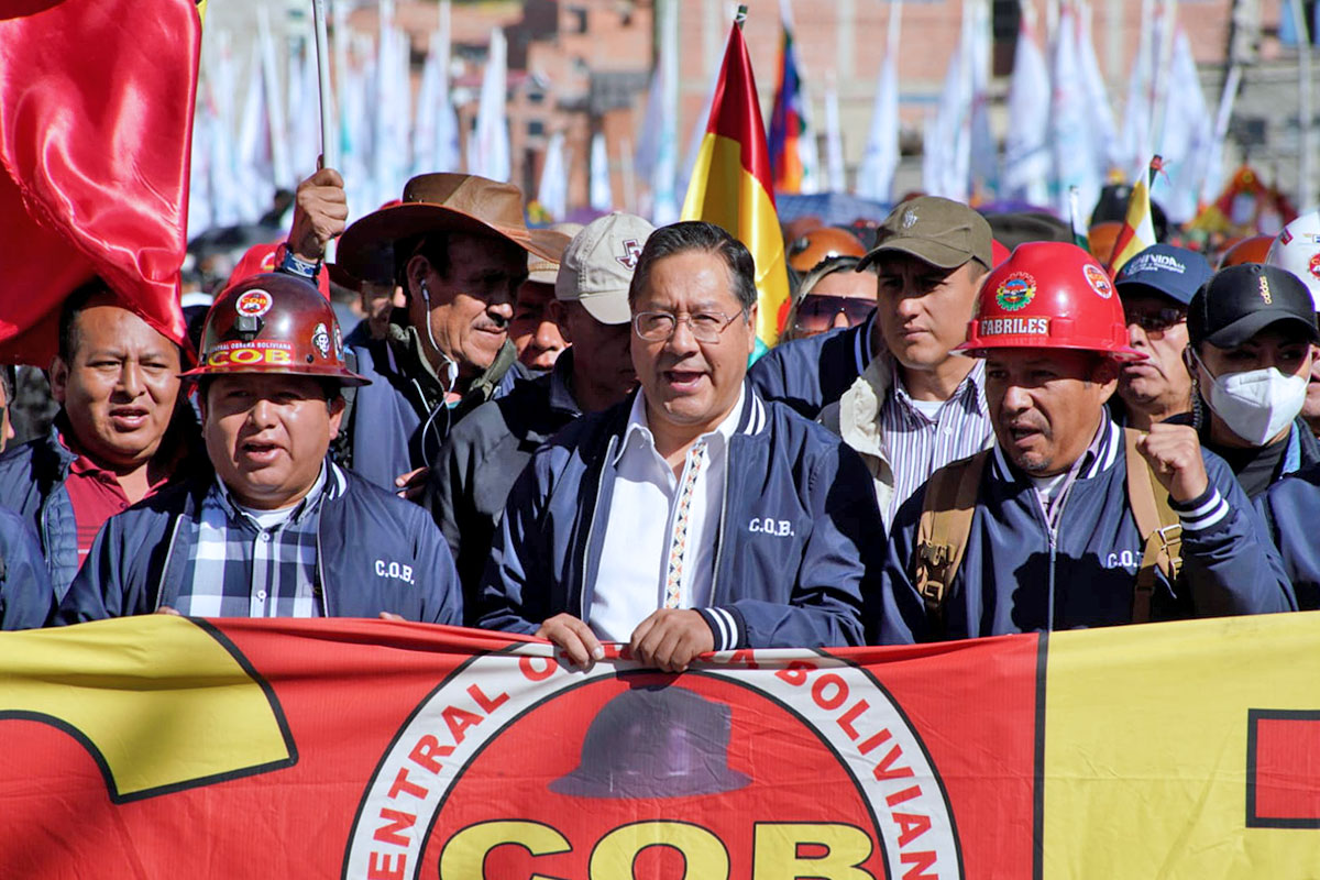 La COB Pide Al Presidente Arce El Cambio De Al Menos Cuatro Ministros