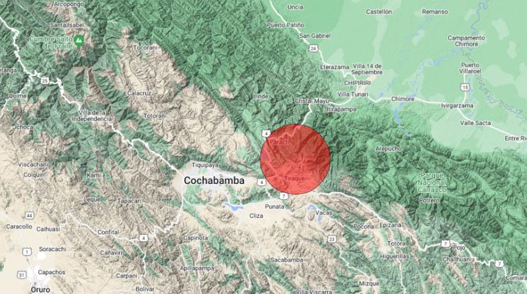 Sismo de 4 9 grados alarmó a Cochabamba Observatorio San Calixto no